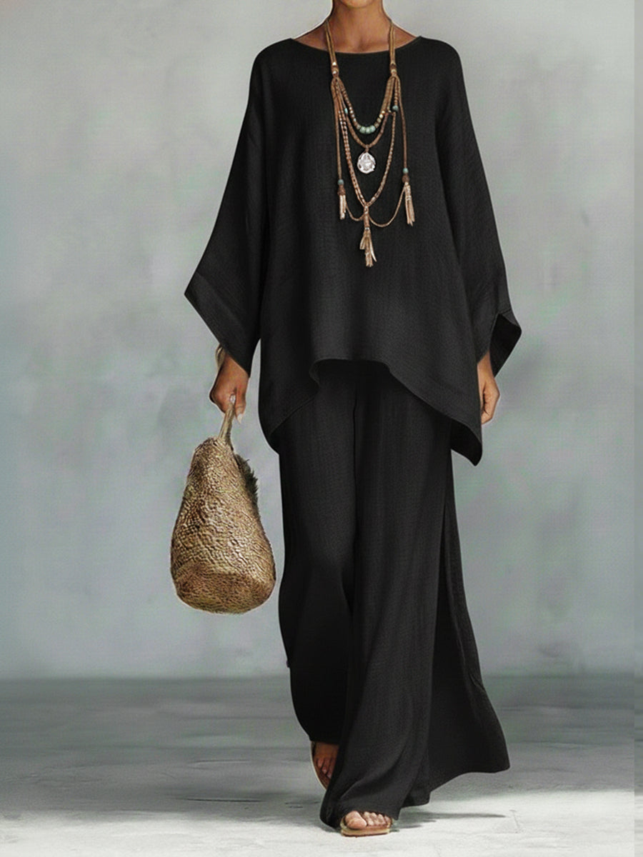 CelineTM | Linen Two-Piece Set - view 5