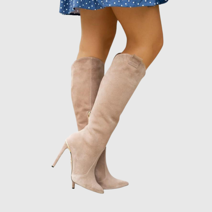 Aureline | Stiletto Leather Boots - view 8
