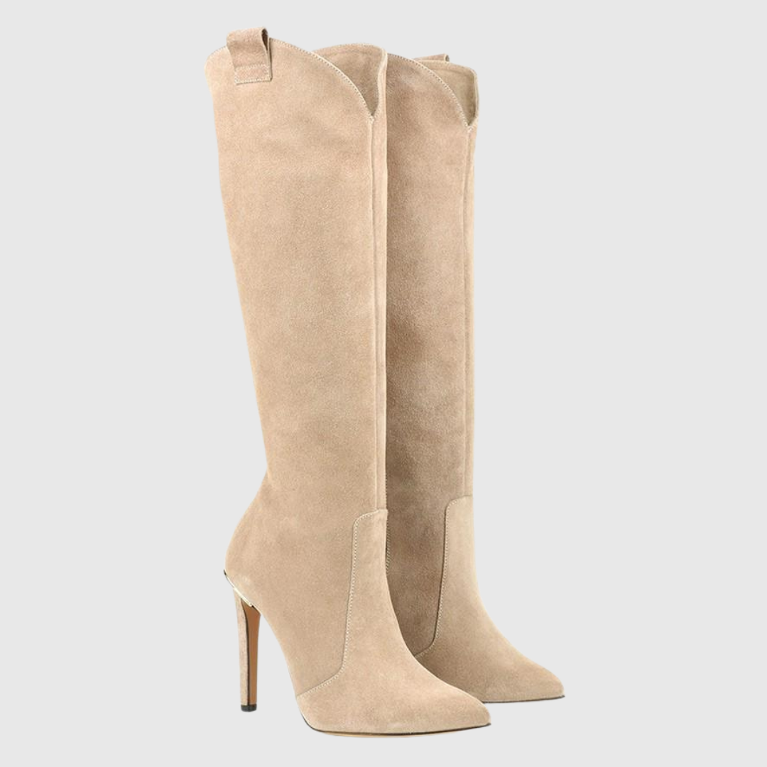 Aureline | Stiletto Leather Boots - view 6