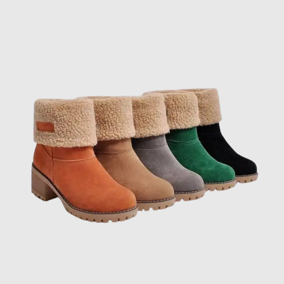 Elaris | Cozy Leather Boots - view 4