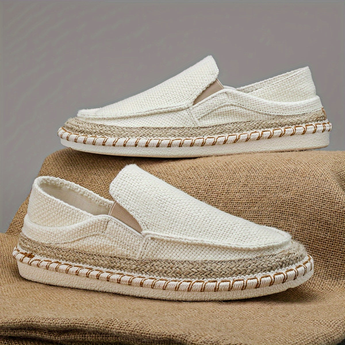 Logan Men’s Nautical Slip On Shoes Breathable