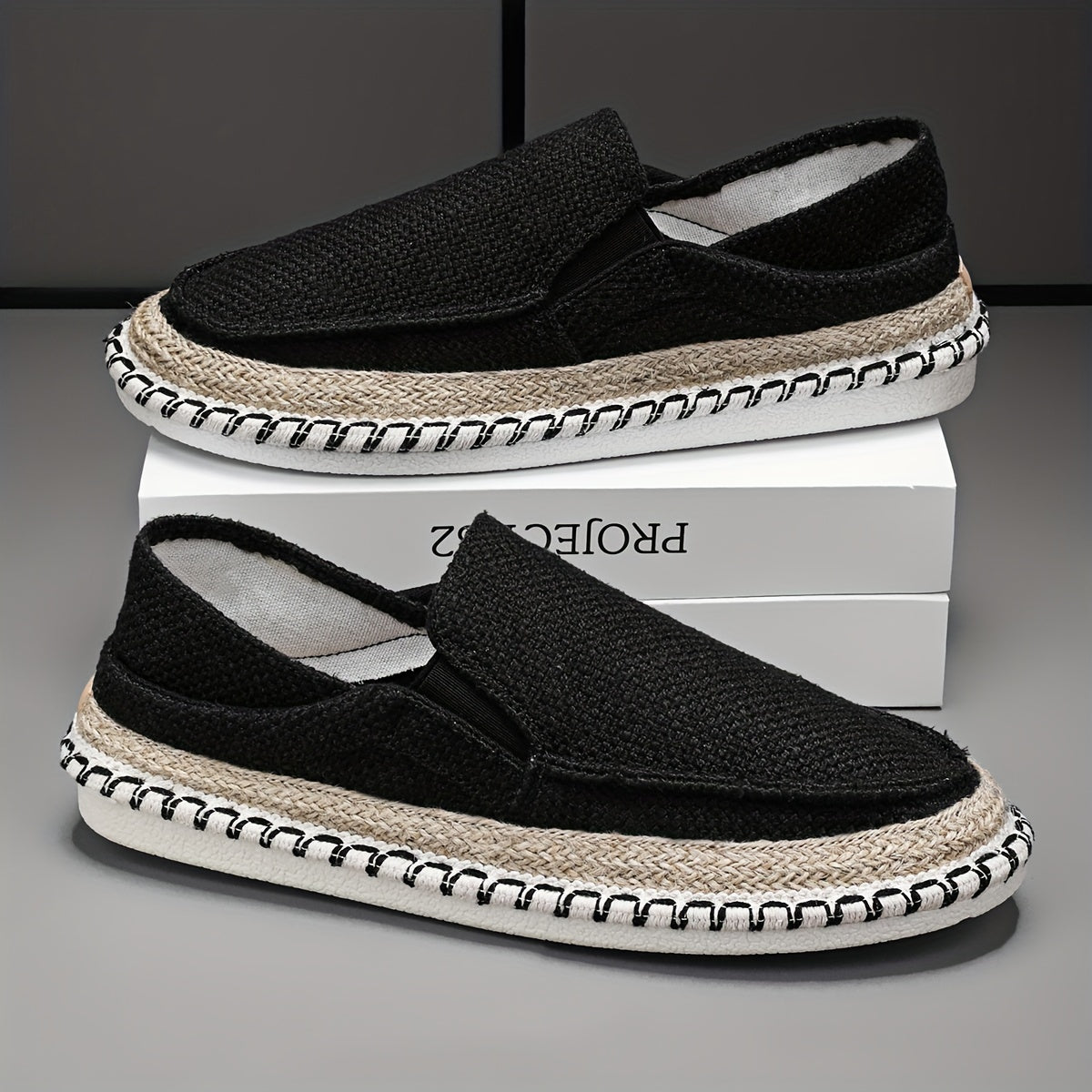 Logan Men’s Nautical Slip On Shoes Breathable