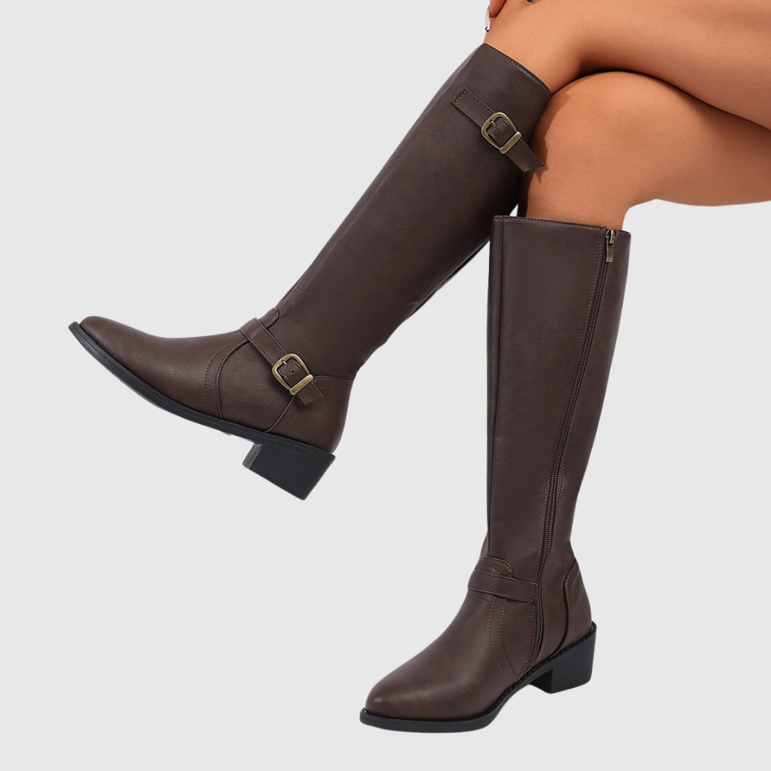 Anastelle | Riding Leather Boots - view 5