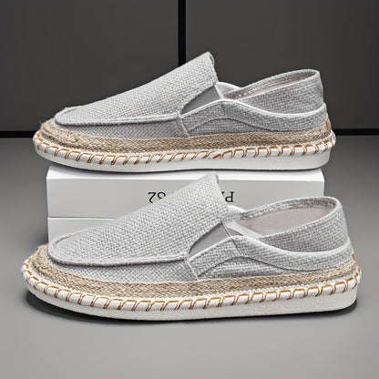 Logan Men’s Nautical Slip On Shoes Breathable