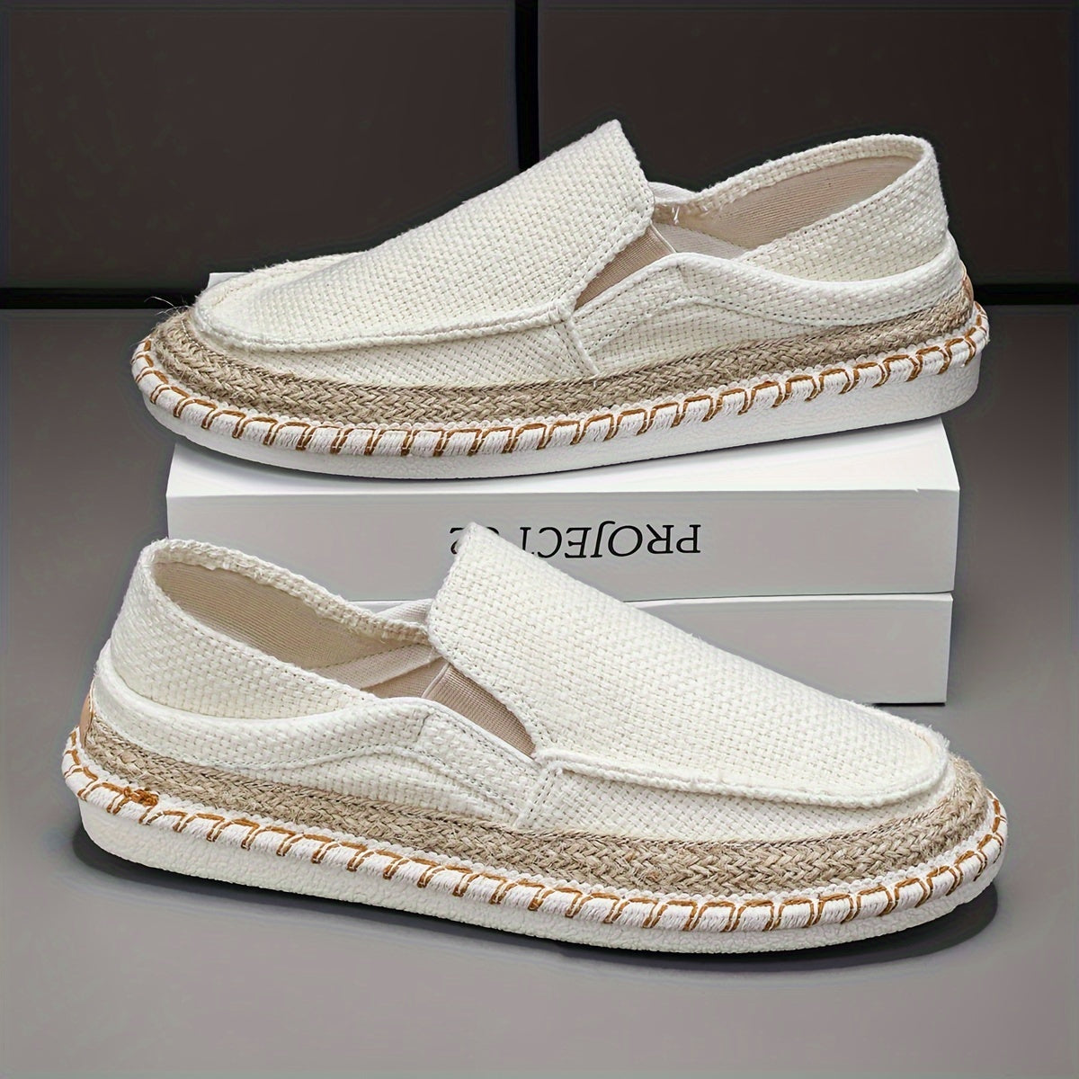 Logan Men’s Nautical Slip On Shoes  Breathable