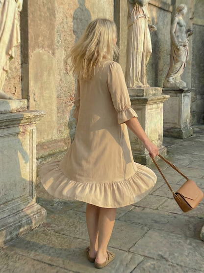 Daven | Ruffle Day Dress - view 6
