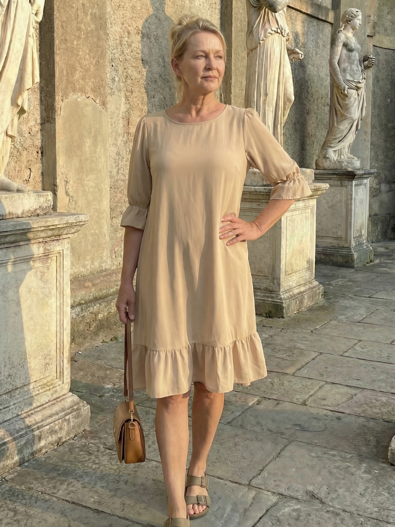 Daven | Ruffle Day Dress - view 4