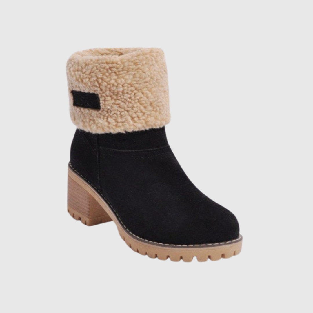 Elaris | Cozy Leather Boots - view 2