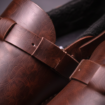 Harrison Leather Loafers - view 3