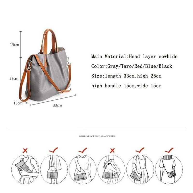 Classic Structured Tote Bag – Everyday Carryall - view 9