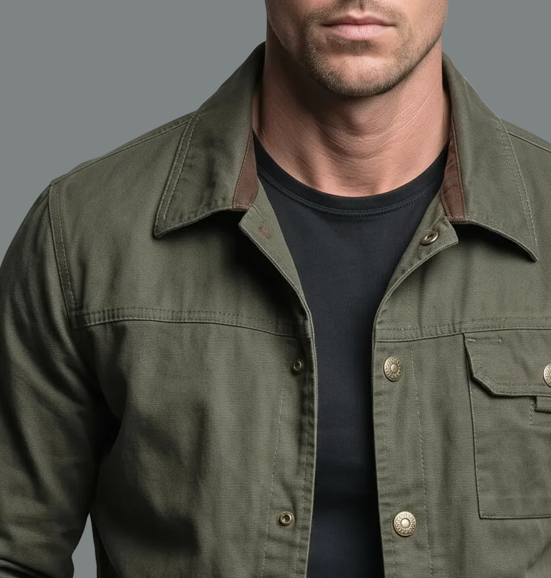 Brenton Vintage Cotton Jacket - view 2