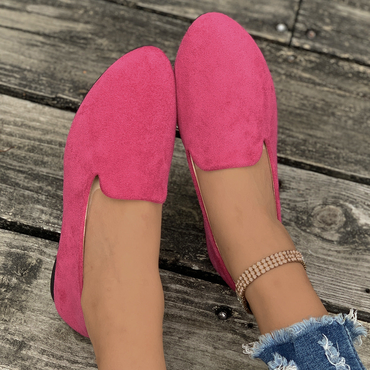 Janelletm – Casual Comfortable Pointed-Toe Flats - view 3