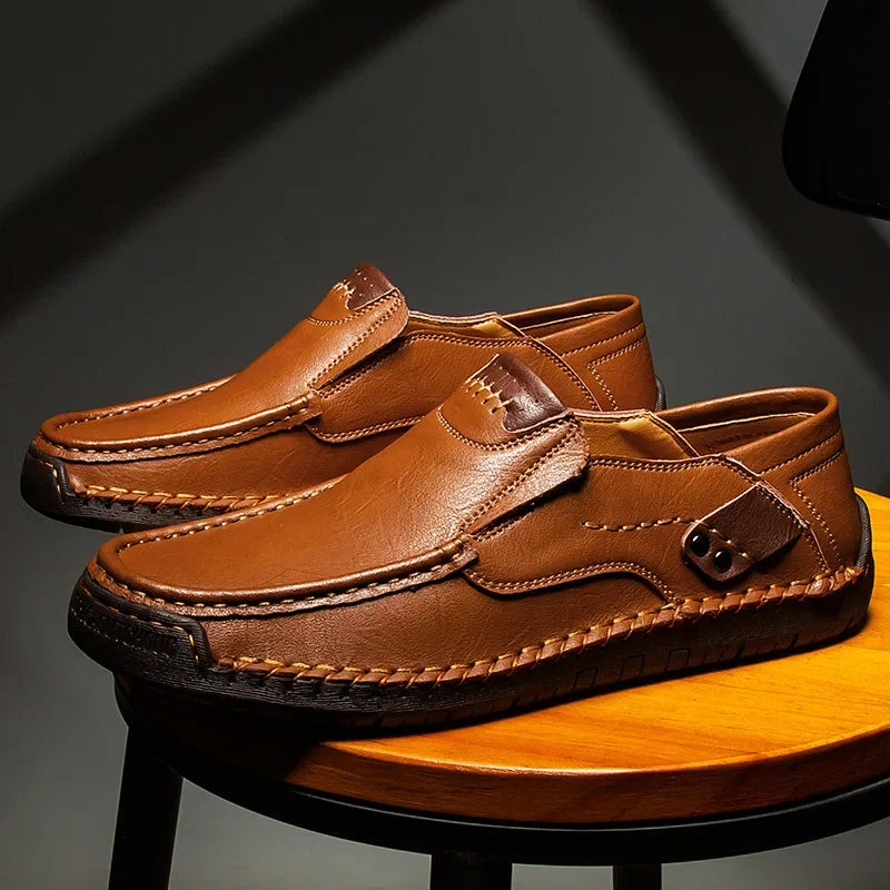 Breathable Slip-On Loafers - view 2