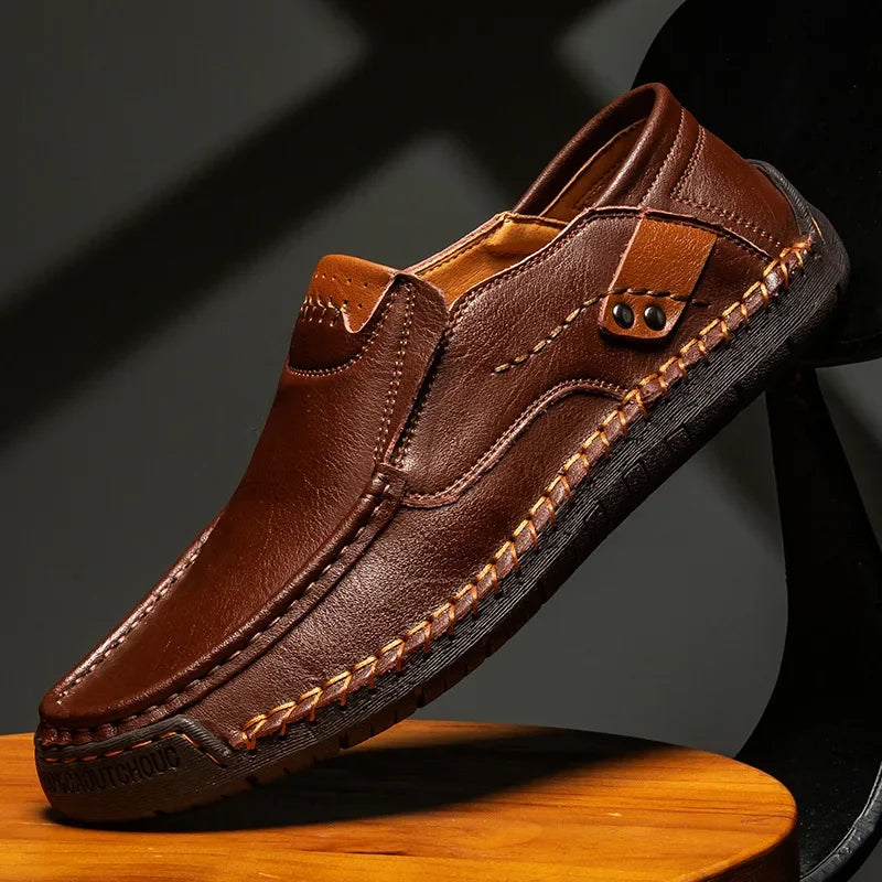 Breathable Slip-On Loafers - view 4