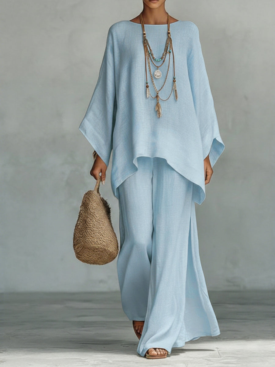 CelineTM | Linen Two-Piece Set - view 2