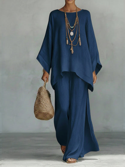 CelineTM | Linen Two-Piece Set - view 4