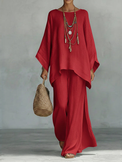 CelineTM | Linen Two-Piece Set - view 3