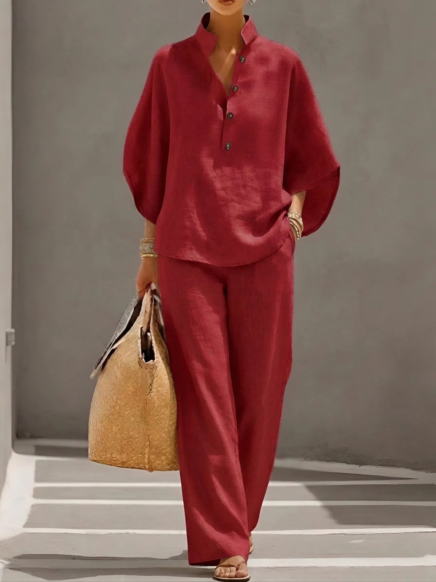 Elenor | A timeless, two-piece set that offers effortless style - view 6
