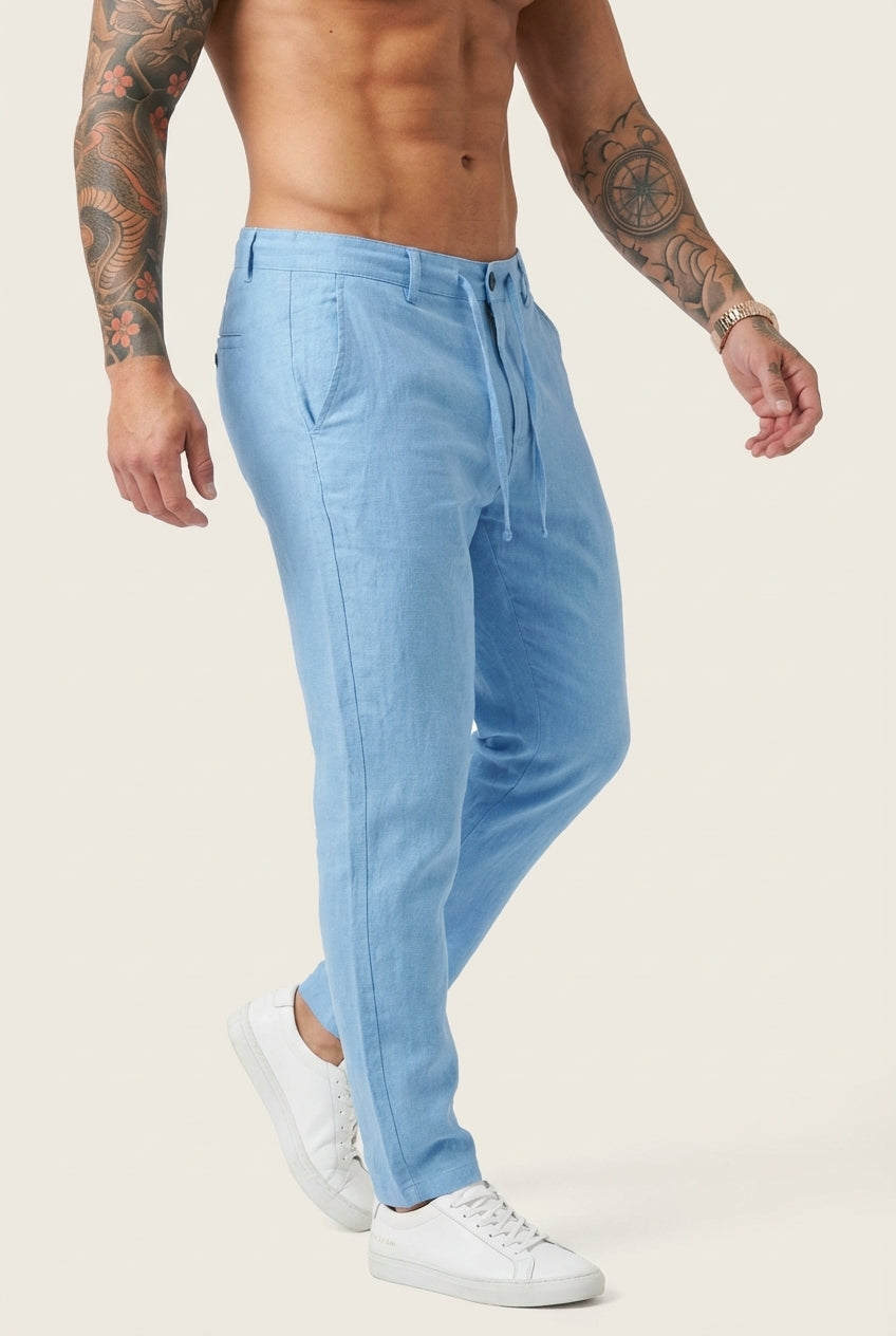 Coastal Ease Linen Pants - view 2
