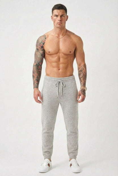 Cloud Merino Pants - Light Grey - view 5