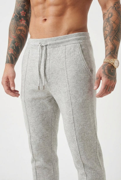 Cloud Merino Pants - Light Grey - view 6