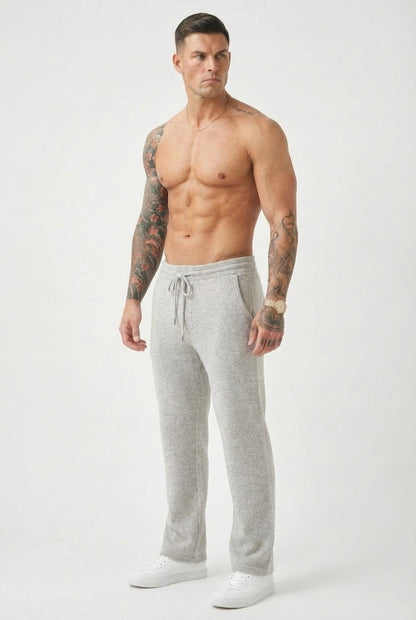 Cloud Merino Pants - Light Grey - view 2