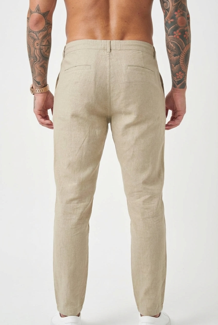 Coastal Ease Linen Pants - view 3