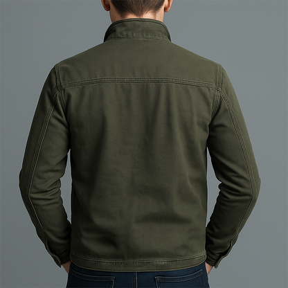Denvera | Vintage Cotton Zip Jacket - view 3